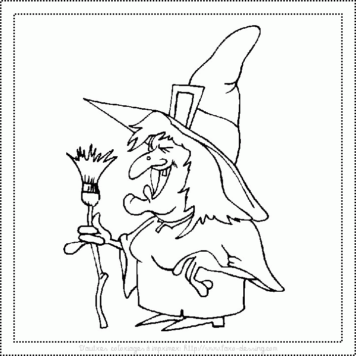 Czarodziejki i czarownice kolorowanki